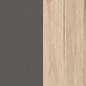Вольфрам серый/дуб санремо светлый