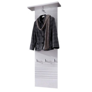 Вешалка Флеймс / Flames PAN/15/5 БРВ настенная Бел...