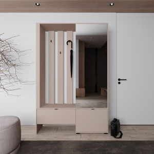 Прихожая Лорис / Loris Гербор 3-дверная Тоффи...