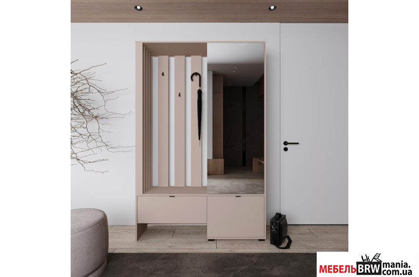 Прихожая Лорис / Loris Гербор 3-дверная Тоффи