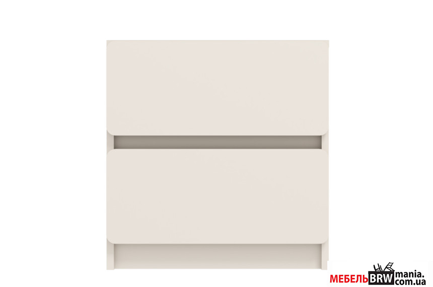 Тумба приліжкова Лука / Luka KOM2S Гербор з 2 шухлядами Кашемір