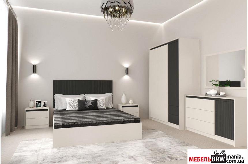 Система Монако / Monaco Кашемір/елегантний сірий софттач Меблі Гербор