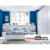 Набор мебели в спальню Тина / Stockholm Гербор Сосна канйон/дуб сонома трюфель