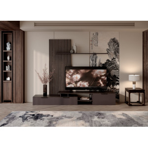 Стенка в гостиную Елиор / Elior БРВ Блэк трюфель /...