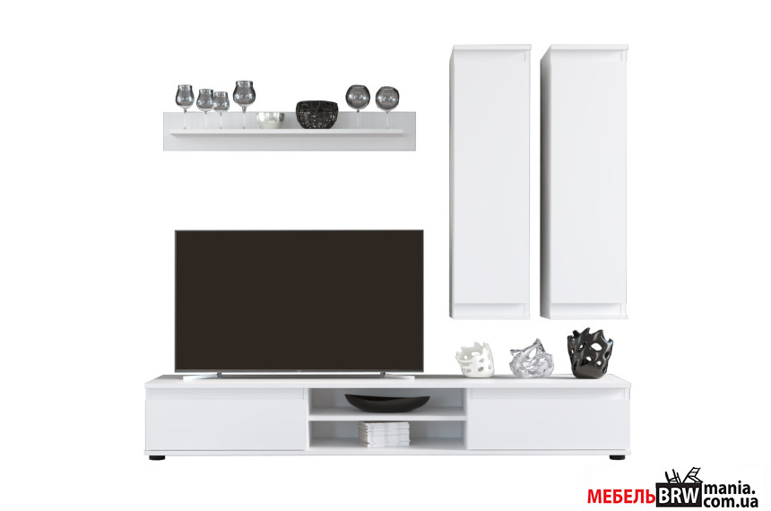 Стінка у вітальню Люсія 175 / Liusia 175 Гербор Німфеа альба