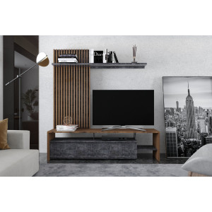 Стенка в гостиную Нео II / Neo II с декоративными ...