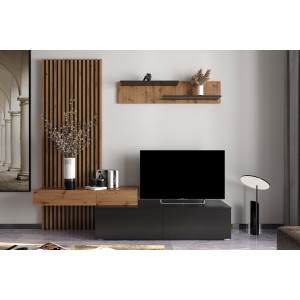 Стенка в гостиную Ребека / Rebeca с декоративными ...