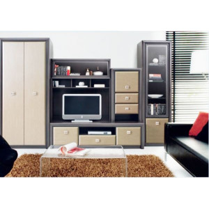 Стінка у вітальню Петіо МДФ / Petio MDF Гербор Вен...