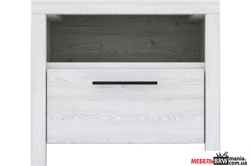 Тумба прикроватная Бланш / Blansh KOM1S БРВ с 1 ящиком Лиственница сибиу