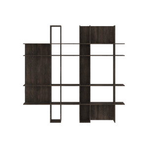 Стеллаж Дублин / Dublin 240 Гербор открытый Каштан...