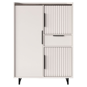 Тумба Фреско / Fresko REG3D1S БРВ 3-дверная с 1 ящиком Кашемир/каштан арвадонна минк