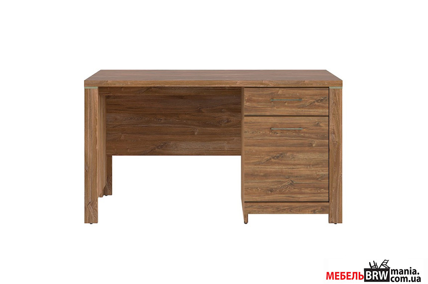 Стол компьютерный, письменный Герман / Gent BIU1D1S/140 БРВ 1-дверный с 1 ящиком Дуб стирлинг