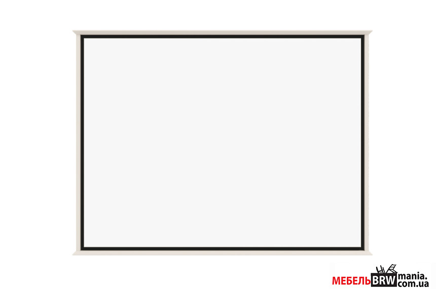 Дзеркало Хілс / Heels LUS90/120 Гербор настінне Кашемір/чорний