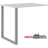 Стол офисный приставной Каби / Kabi BIU90 Гербор Пепельный/антрацит