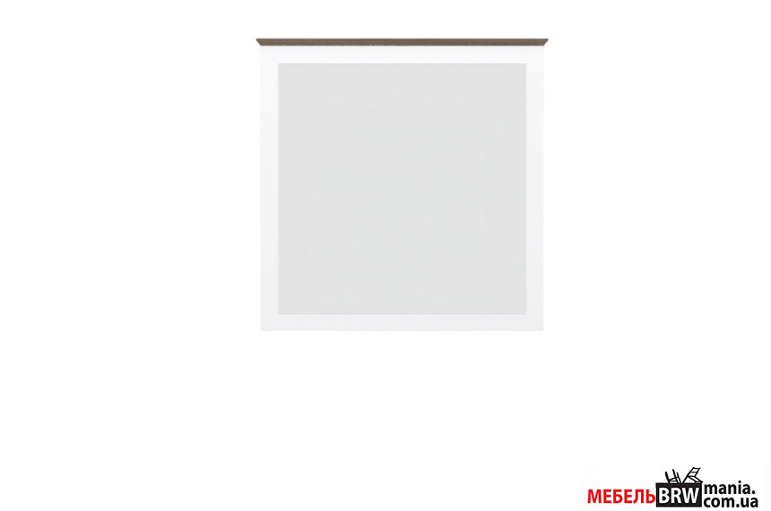 Зеркало Карина / Karina LUS100 Гербор настенное Нимфеа альба/дуб сонома трюфель