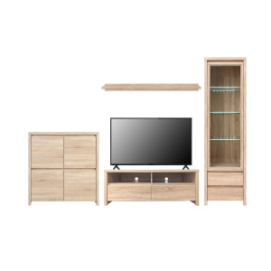 Стенка в гостиную Каспиан 3 / Kaspian 3 БРВ Дуб со...