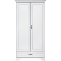 Шафа для одягу Кентукі / Idento SZF2D1S БРВ 2-дверна Білий альпійський Шафа для одягу Кентукі / Idento SZF2D1S БРВ 2-дверна Білий альпійський