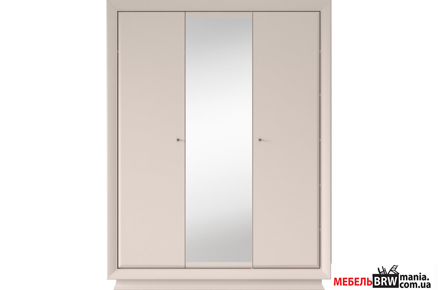 Шкаф платяной Ларго Класик / Largo Classic SZF3D БРВ 3-дверный с зеркалом Кашемир