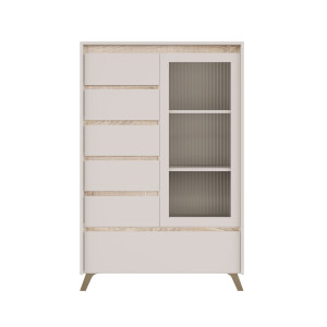 Вітрина Лаундж / Lounge REG1W5S1K БРВ 2-дверна з 5...