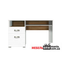 Стол компьютерный, письменный Маркус / Marcus BIU1D1S БРВ 1-дверный с 1 ящиком Джанни/дуб каменный