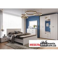 Набор мебели в спальню Маркус / Marcus БРВ Джанни/дуб каменный