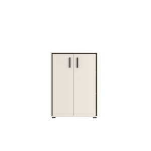 Тумба Прайм / Prime KOM2D Гербор 2-дверная Кашемир/черный