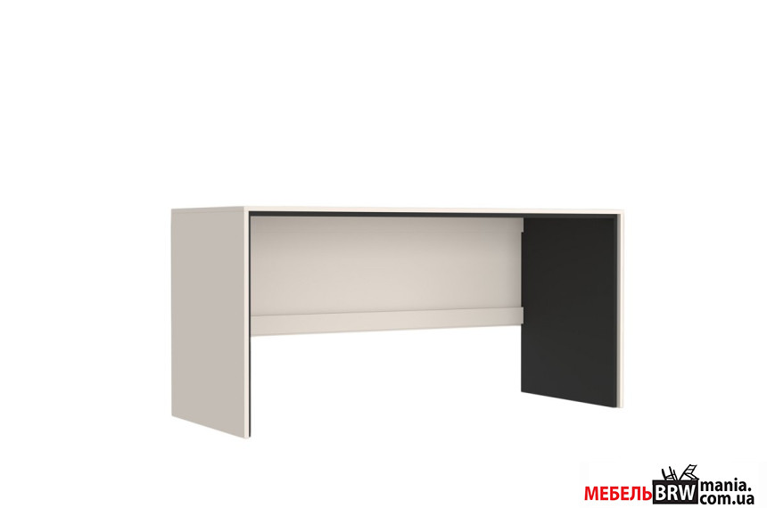 Стол офисный компьютерный, письменный Прайм / Prime BIU160 Гербор Кашемир/черный