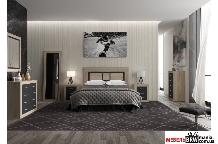 Система Сара / Sara Дуб сонома/антрацит Гербор