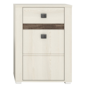 Комод Селена / Selena KOM1D1S Гербор 1-дверный с 1 ящиком Ясень снежный