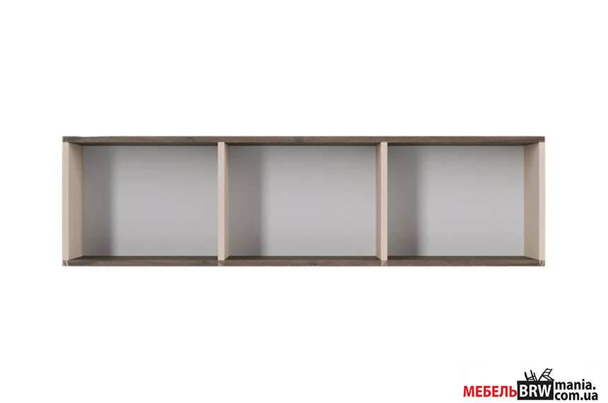 Полиця Сімпл / Simple SFW120 БРВ Макадамія/дуб ліворно