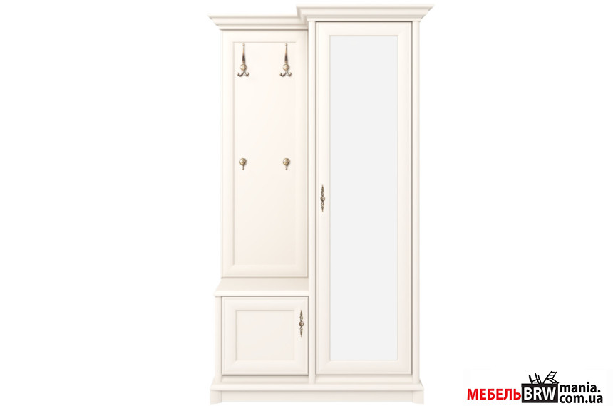 Прихожая Соната Нью / Sonata New 110P Гербор 2-дверная Кашемир