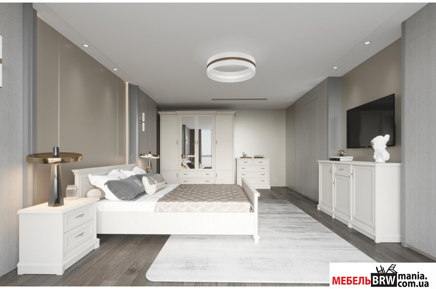 Модульна спальня Соната Нью / Sonata New Меблі Гербор