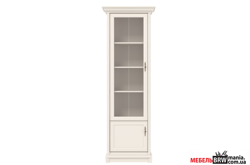 Витрина Соната Нью / Sonata New 1DP Гербор 2-дверная Кашемир