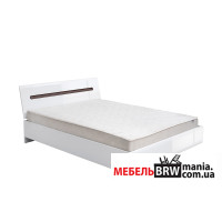 Ліжко (каркас) Ацтека (Амелія) / Azteca Trio LOZ160 БРВ двоспальне Білий/білий глянець Ліжко (каркас) Ацтека (Амелія) / Azteca Trio LOZ160 БРВ двоспальне Білий/білий глянець