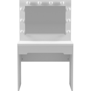 Стол визажиста для макияжа БРВ с зеркалом и подсве...