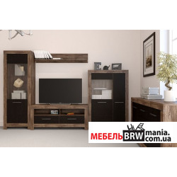 Система Белен / Balin Дуб травиата/дуб болотный коричневый Мебель Гербор