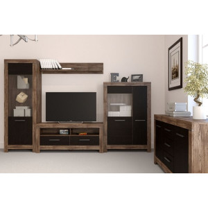 Стенка в гостиную Белен / Balin с подсветкой Гербо...