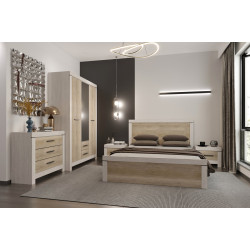 Модульная спальня Белен / Balin Сосна каньйон/дуб корабельний Мебель Гербор