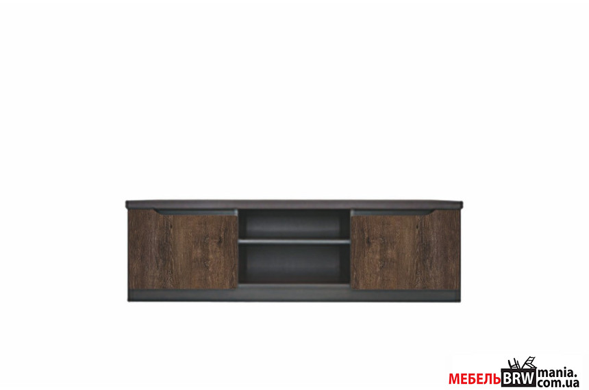 Тумба под ТВ Джули / July RTV2D БРВ 2-дверная Венге магия/дуб конкордия