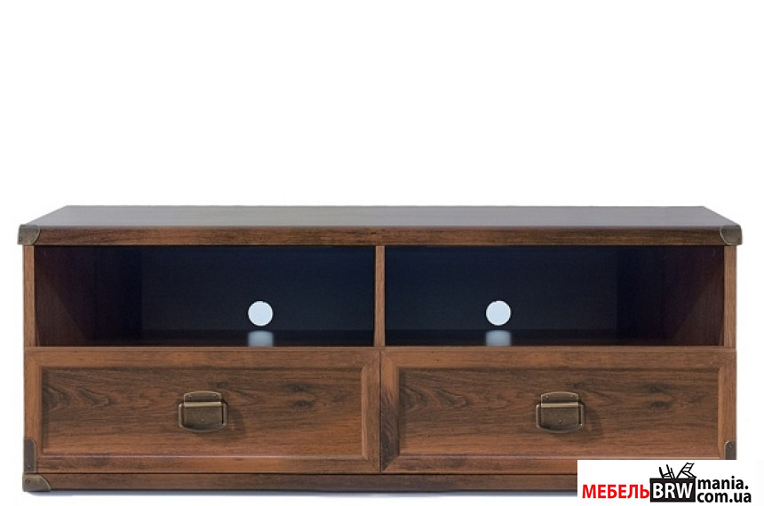 Тумба под ТВ Индиана / Indiana JRTV2SO БРВ с 2 ящиками Дуб шутер