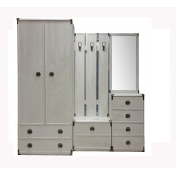 Модульная прихожая Индиана (Монтана) / Indiana Сосна аризонская Мебель БРВ