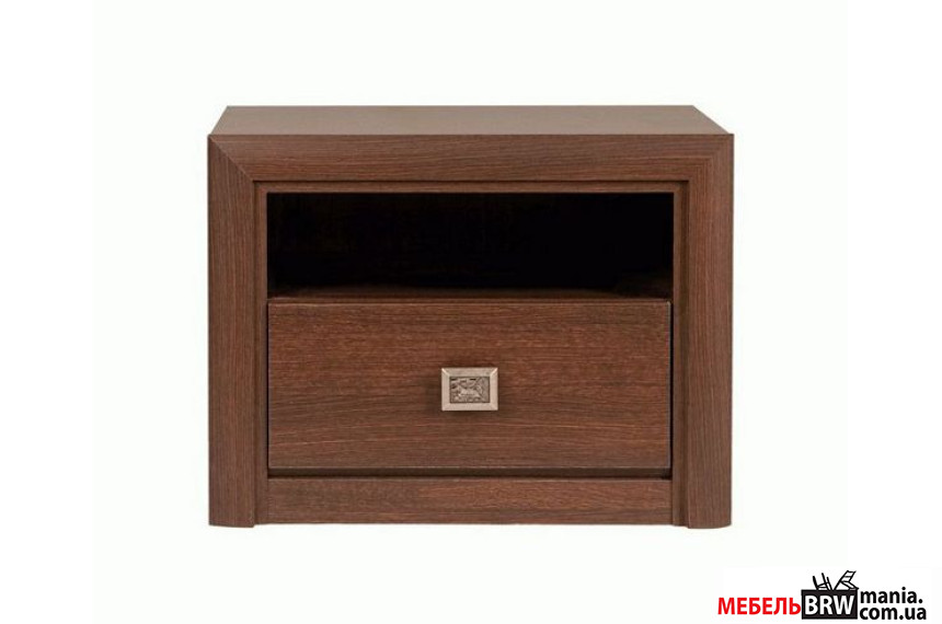 Тумба приліжкова Коен / Koen KOM1S Гербор з 1 шухлядою Венге магія