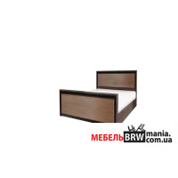 Кровать (каркас) Коен МДФ / Koen MDF LOZ90 Гербор односпальная Венге магия/штрокс темный