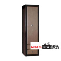 Пенал / Шафа з полицями Коен МДФ / Koen MDF REG1D2S Гербор 1-дверний з 2 шухлядами Венге магія/штрокс темний Пенал / Шафа з полицями Коен МДФ / Koen MDF REG1D2S Гербор 1-дверний з 2 шухлядами Венге магія/штрокс темний