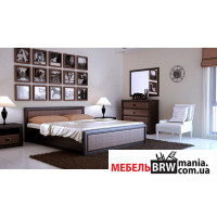 Набір меблів у спальню Коен МДФ 2 / Koen MDF 2 Гербор Венге магія/шторкс темний