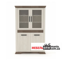 Витрина Марсель / Marsel REG2D2W Гербор 4-дверная