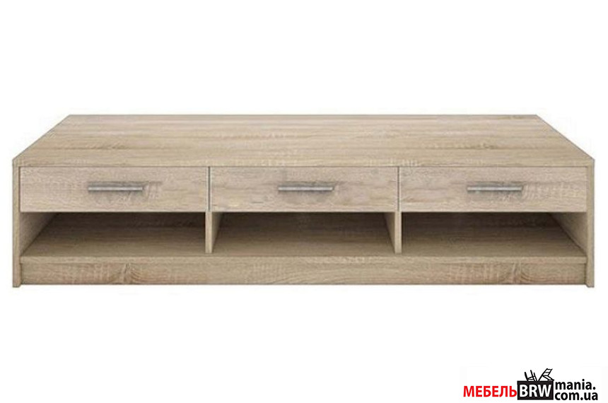 Тумба под ТВ Непо / Nepo Plus RTV3S N Гербор с 3 ящиками Дуб сонома