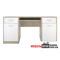 Стіл комп'ютерний, письмовий Непо / Nepo Plus BIU150 Гербор 2-дверний з 2 шухлядами Дуб сонома/німфея альба Стіл комп'ютерний, письмовий Непо / Nepo Plus BIU150 Гербор 2-дверний з 2 шухлядами Дуб сонома/німфея альба