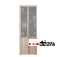 Вітрина офісна Офіс Лайн / Office Line REG2W2D/79/220 Гербор 4-дверна Дуб сонома