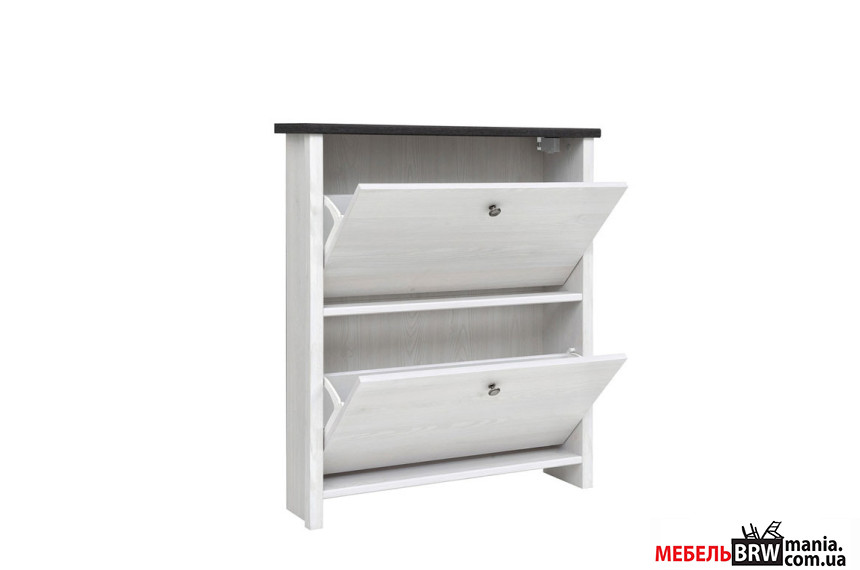 Тумба для обуви Порто (Парис) / Porto SFB2B БРВ 2-дверная Джанни/сосна ларико